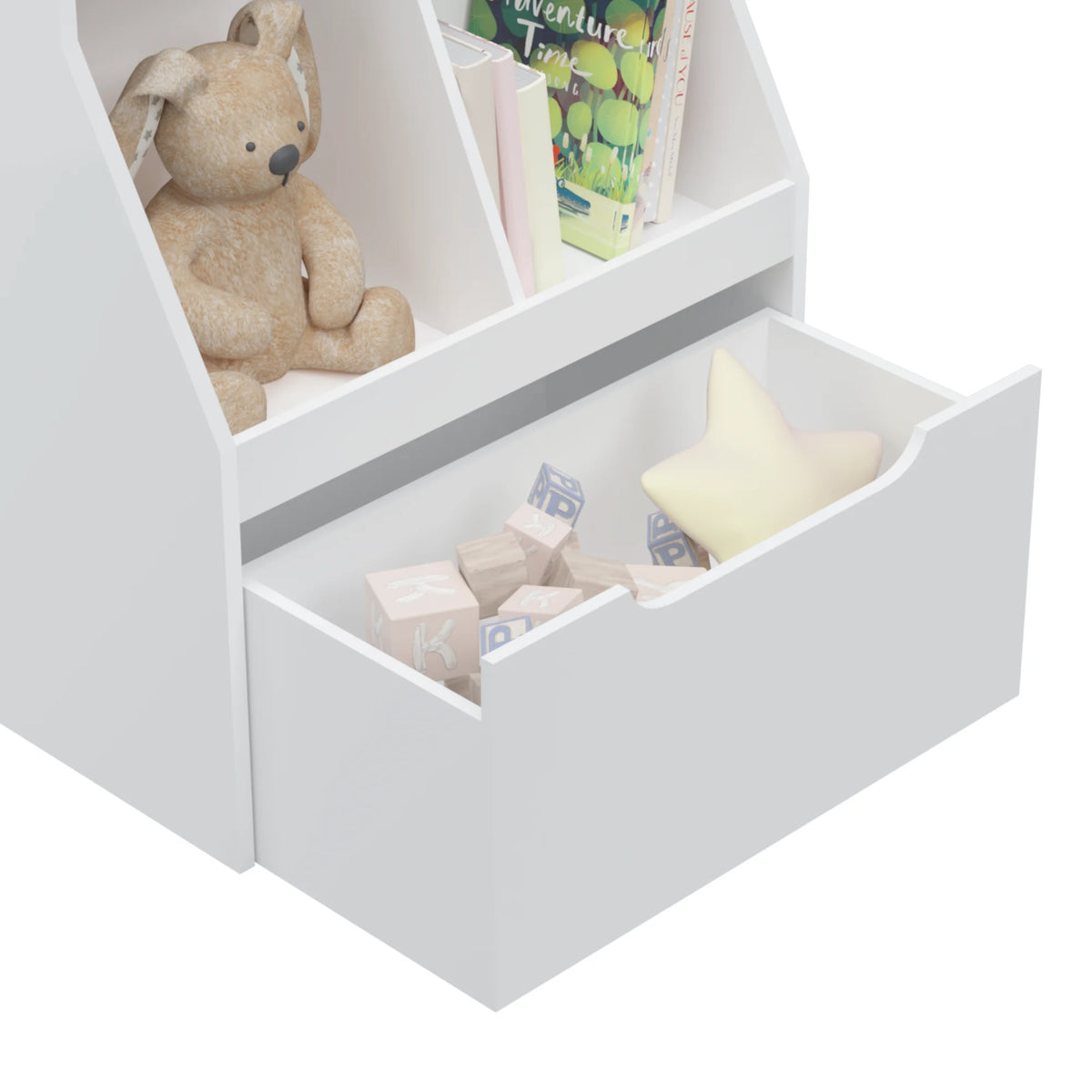 Kids Bookshelf with Drawer M569