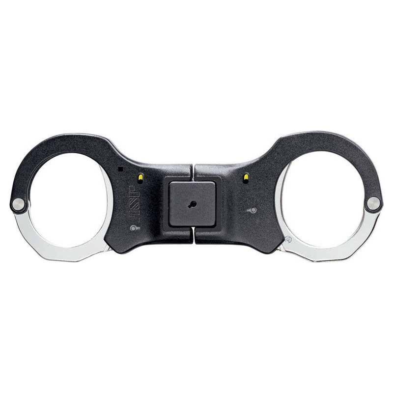 Black Steel Rigid Handcuffs N861034