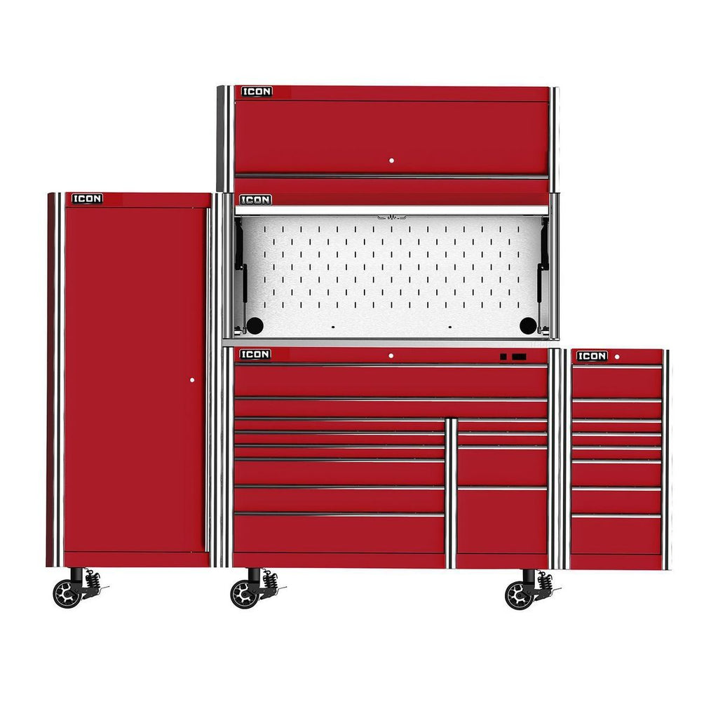 19 in. End Cab, Red X182391
