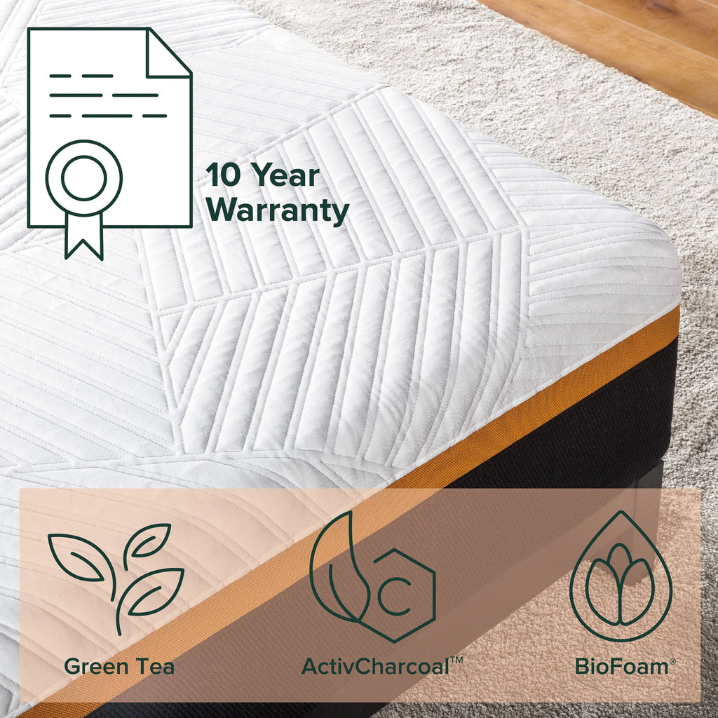Queen Memory Foam Pocket Spring Hybrid Mattress I79453