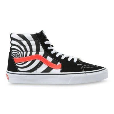 Sk8-Hi Black Fiery Coral Shoes E4620