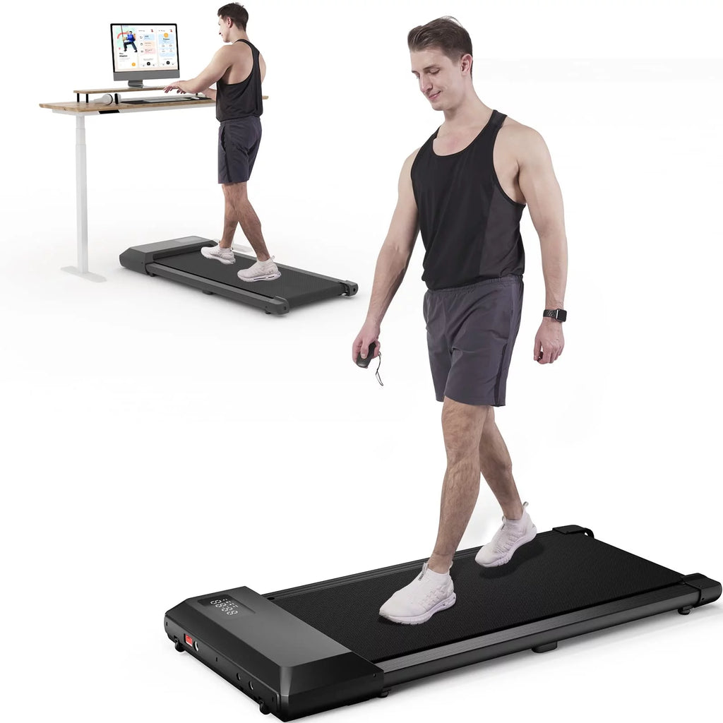 2.5Hp Walking Pad Treadmill with Remote Control and LED Display I80774