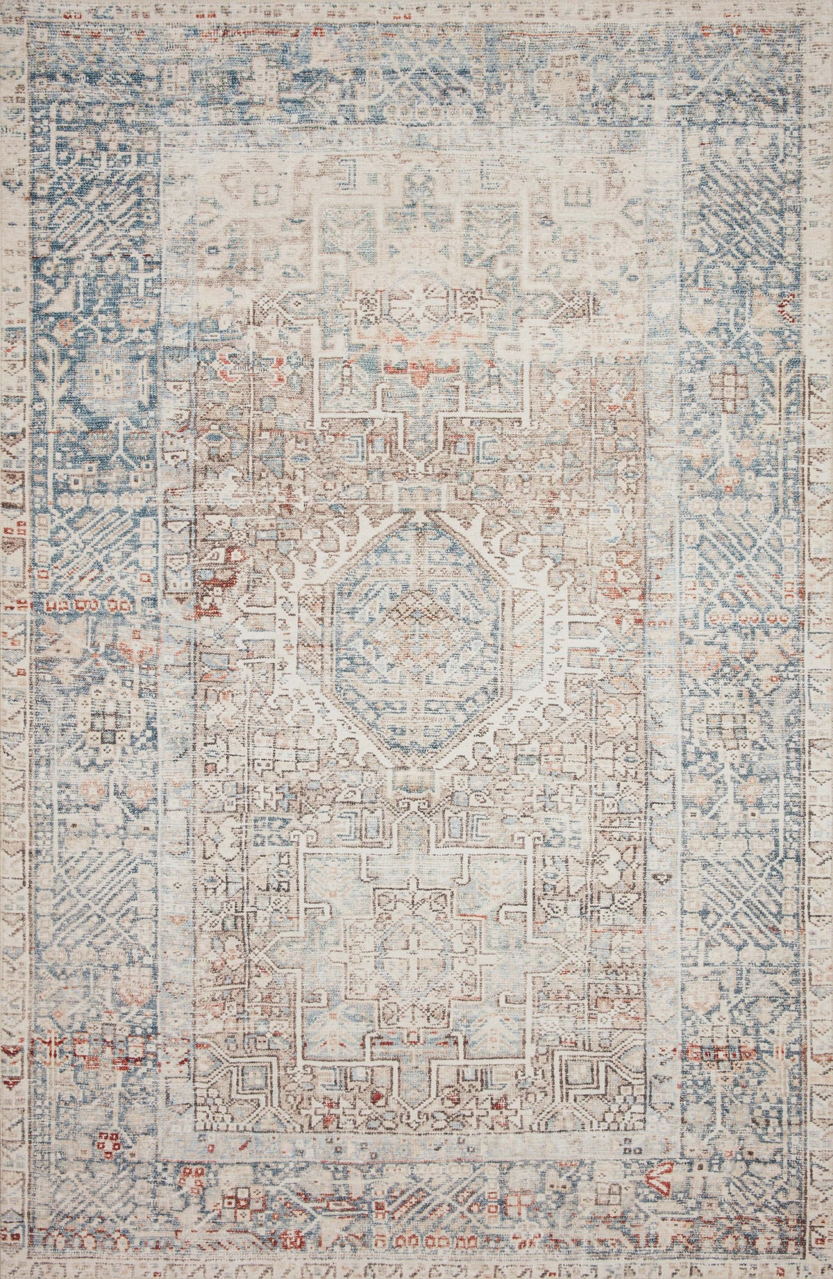 Natural Ocean 2'6 x 12'0 Rug Y8240