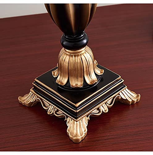 Brown Handmade Fabric Shade Table Lamp I5577
