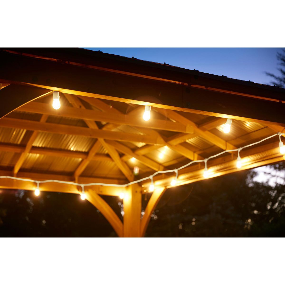 24 ft. LED Outdoor String Lights T4643