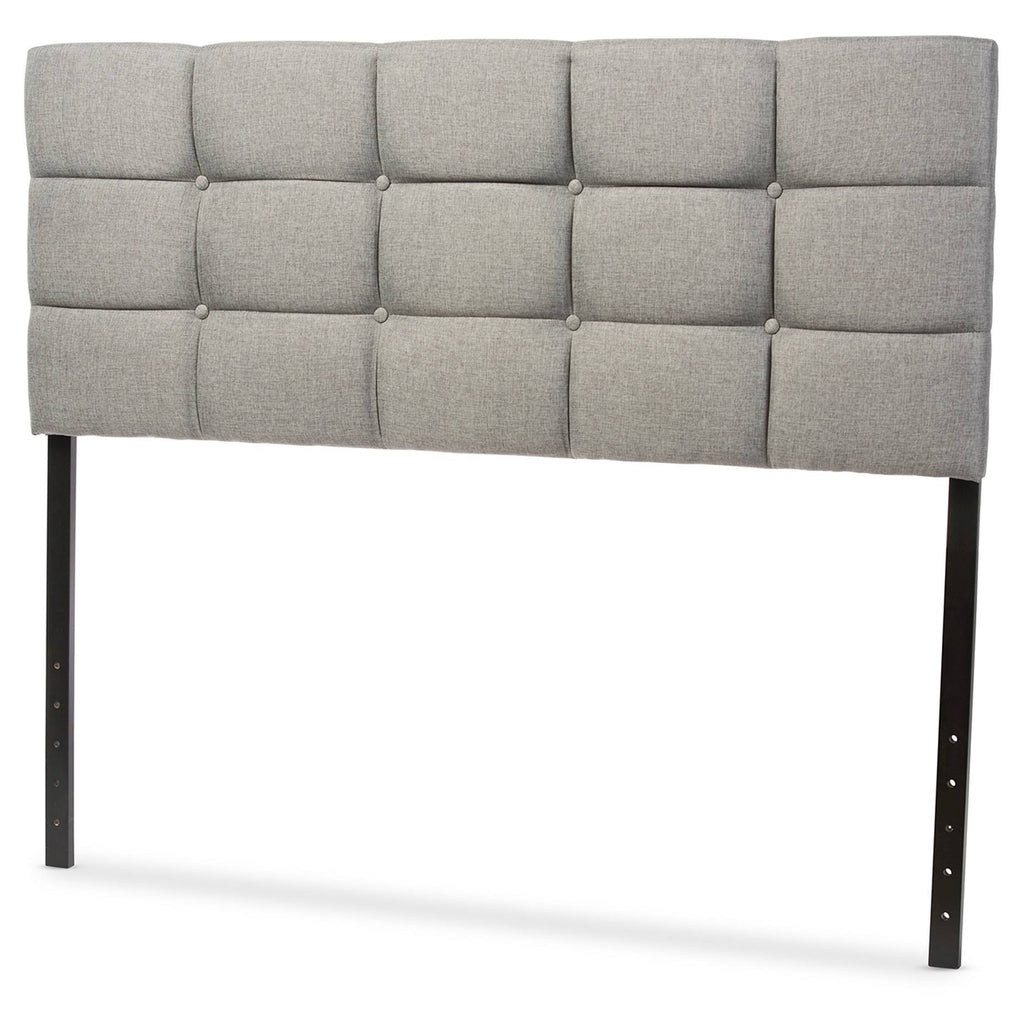 Grey Fabric Full Size Headboard C9638