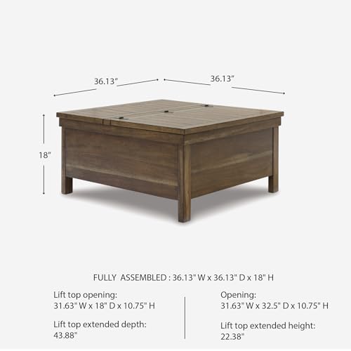 Lift Top Coffee Table with Storage M321