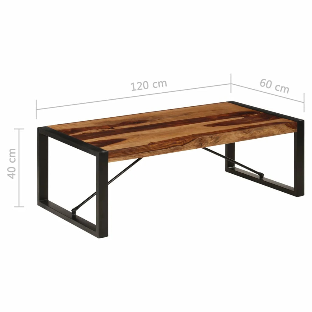 Solid Sheesham Wood Coffee Table U7701