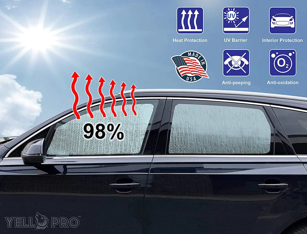 Front Side Window Sunshades Set of 2 J839