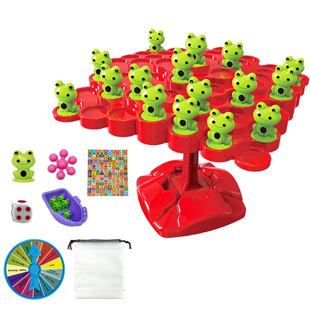 Kids Frog Balance Tree Board Game Math Toys Kits P16344