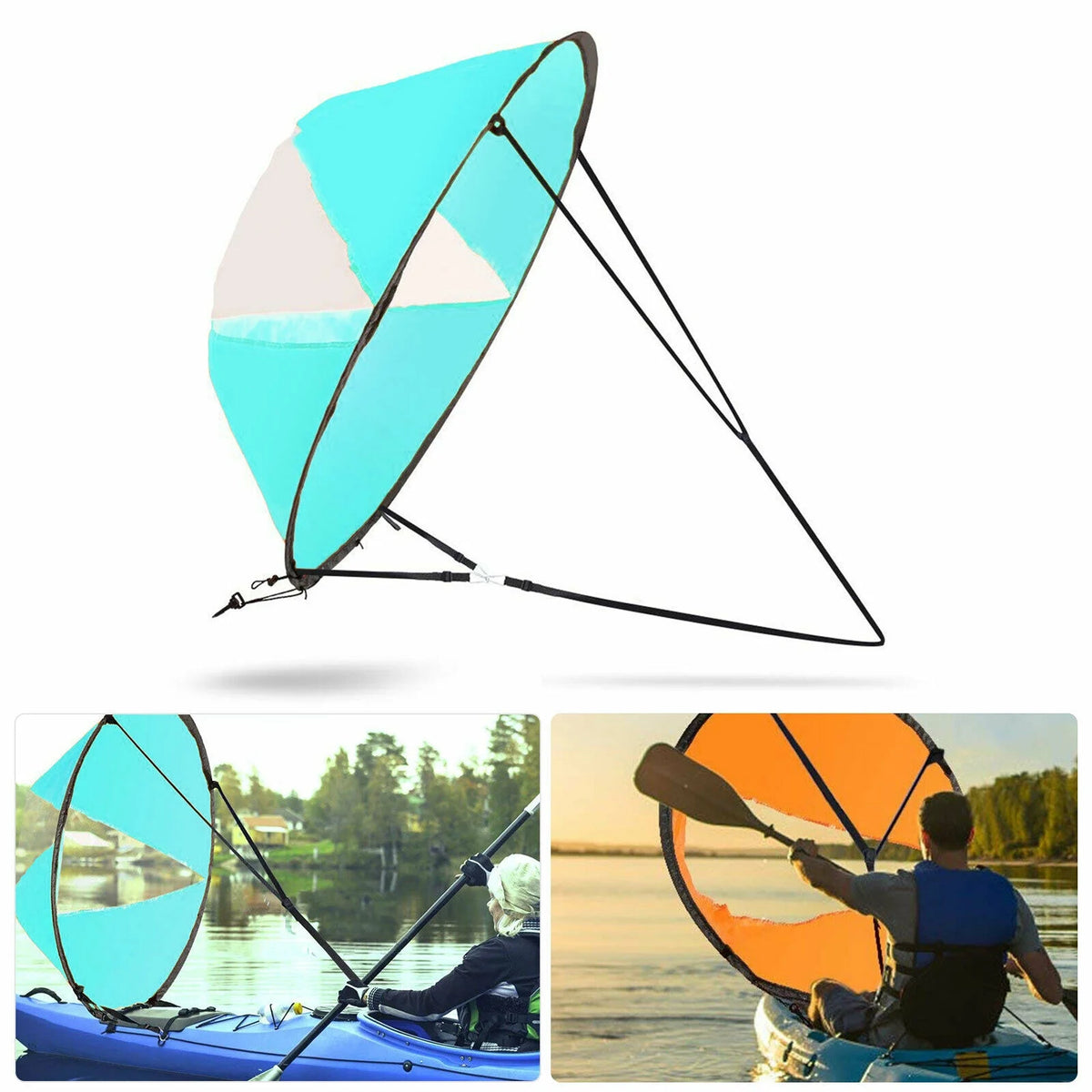 Foldable Kayak Wind Sail Kit N535