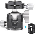 Low Profile CNC Metal Camera Tripod Ballhead with 1/4 Arca Swiss Quick Release Plate, Max Load 16kg, Pack of 2 V6390