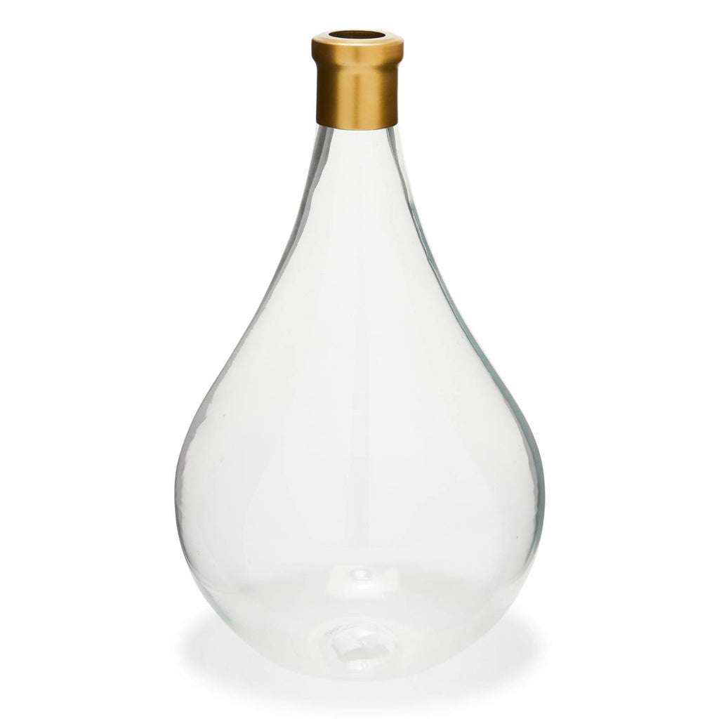 Gold Glass Vase Q777