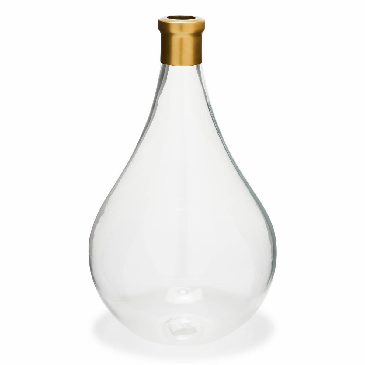 Gold Glass Vase Q777