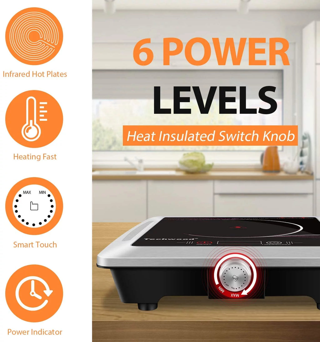 1500W Portable Infrared Ceramic Hot Plate H8505