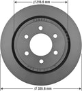 Rear Brake Rotor Pack of 2 U96265