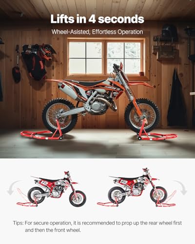 850lbs Motorcycle Stand Lift Front Rear Combo A512