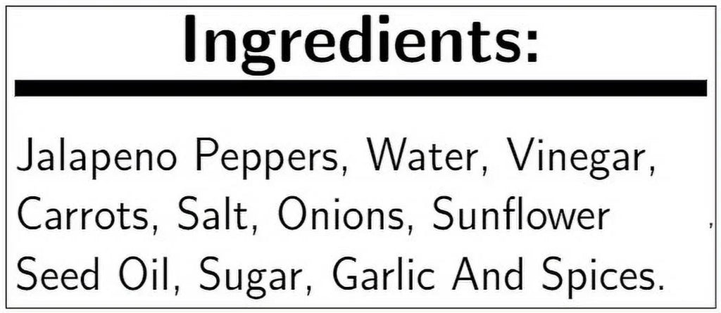 Whole Jalapeno Pepper, 26 Ounce, 12 per Case J735