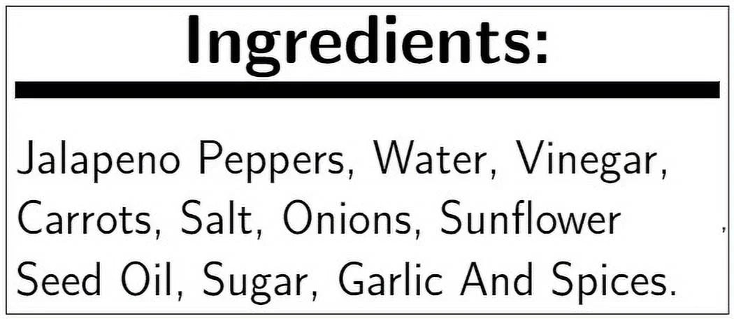 Whole Jalapeno Pepper, 26 Ounce, 12 per Case J735