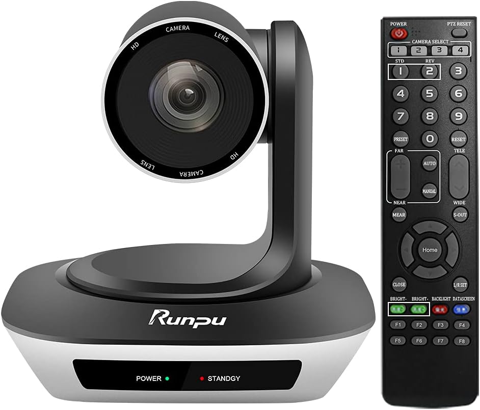 HD1080P PTZ Conference Room Camera and Wireless Bluetooth USB Conference Microphone and Speaker M1711