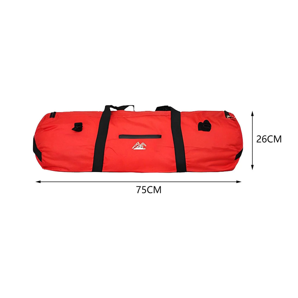 Red 75cmx26cmx26cm Travel Duffel Bag Z770429