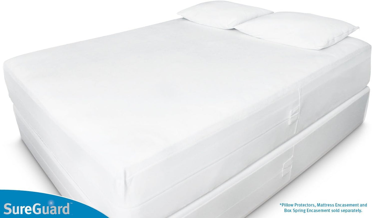 Full Size Waterproof Zippered Box Spring Encasement X373481