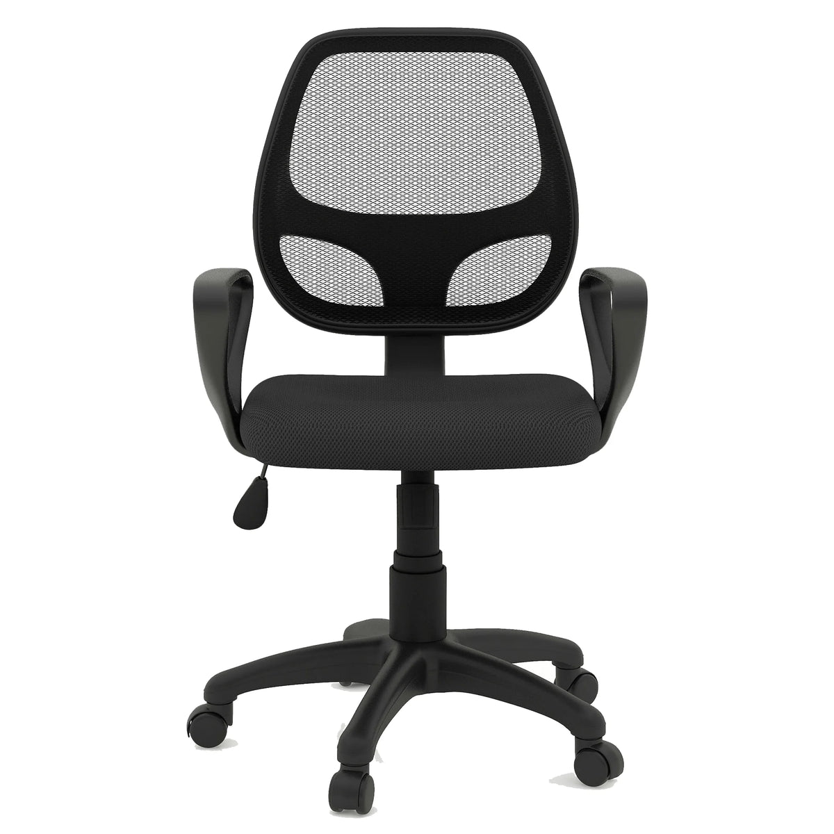 Black Adjustable Fabric Office Chair E8939