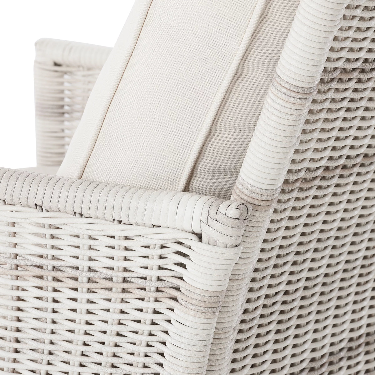 Wicker Outdoor Loveseat with Cushions Z485712