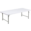 Granite White Plastic Folding Table M623476