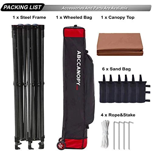 Patio Pop Up Canopy Tent 10x20 E997813