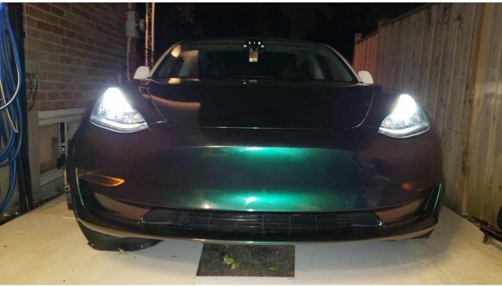 Gloss Black 5ft x 7ft Car Wrap Vinyl Film P16031