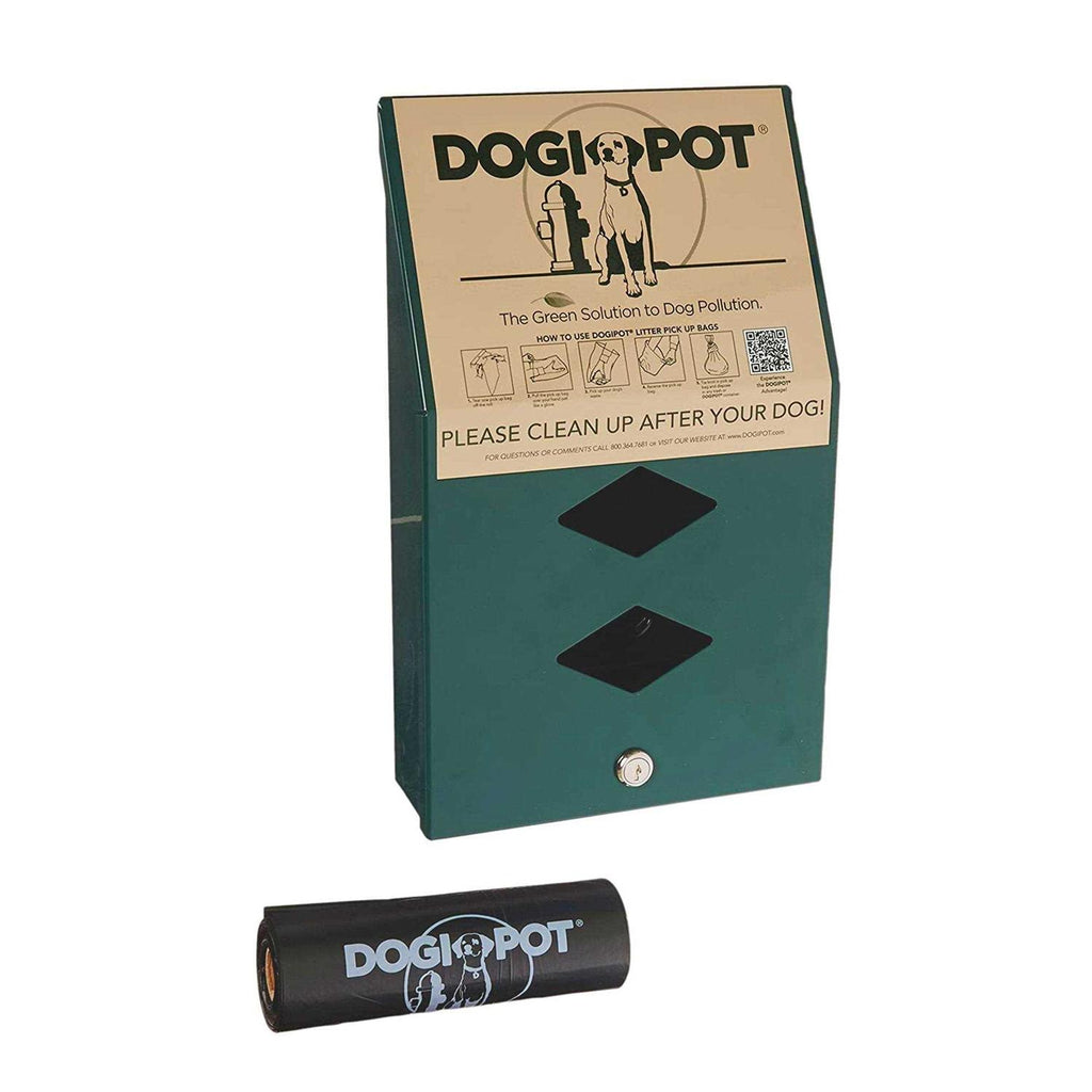 Aluminum Dog Waste Bag Dispenser F65768