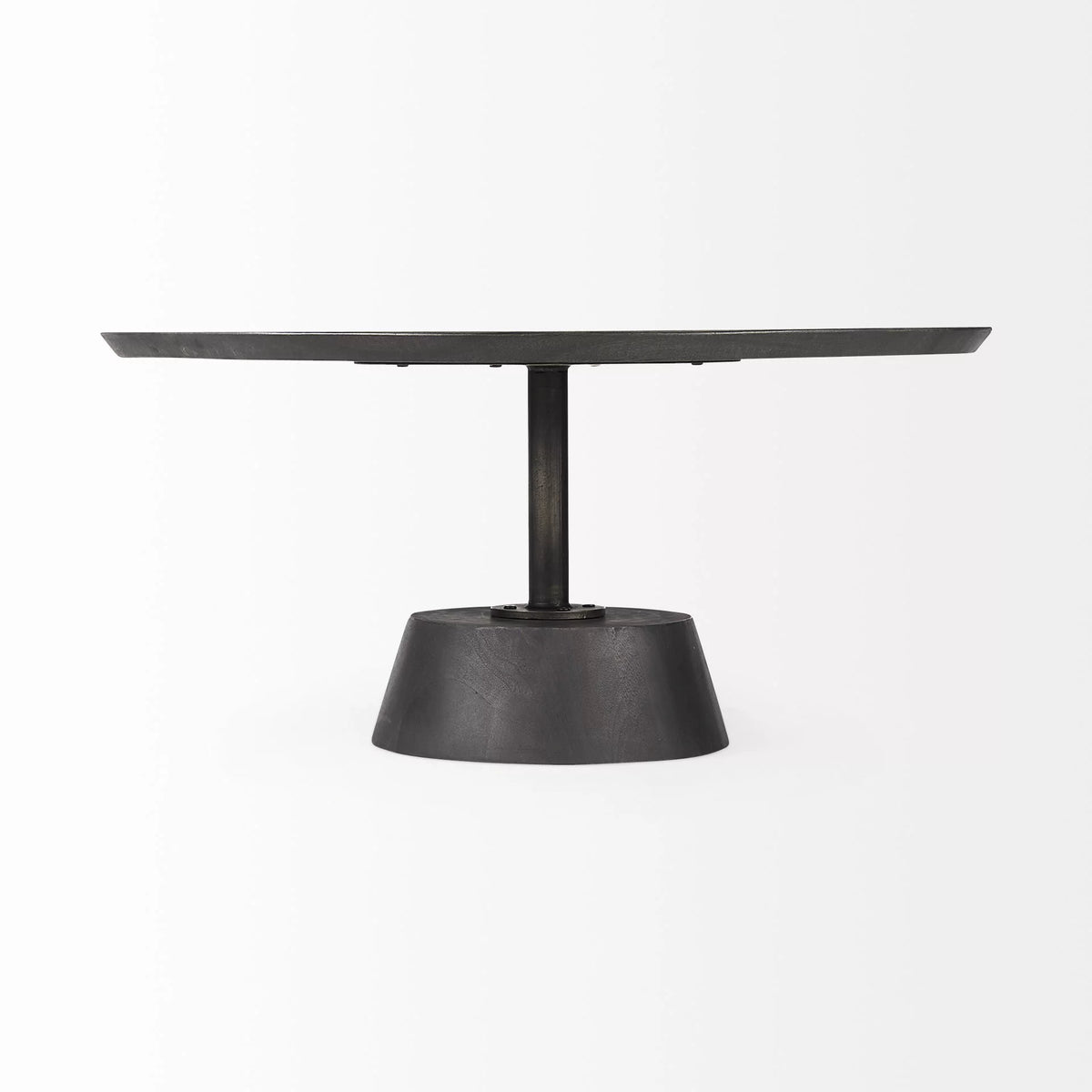 Wooden Pedestal Base Coffee Table P2444