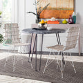 White Wash Wicker Dining Chair Set of 2 G1845