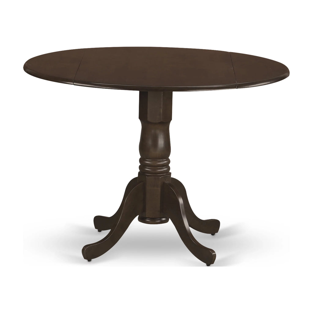 5 Pc Dinette Table with 2 Drop Leaves and 4 Seat Chairs Q164525