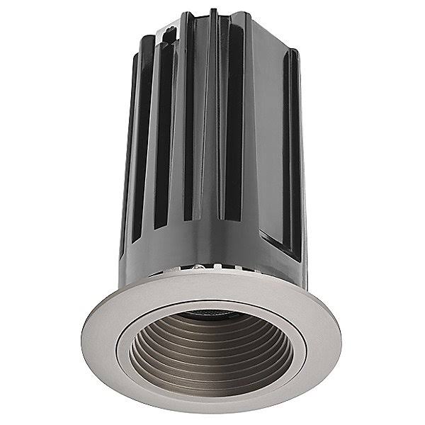 2x22 LED Recessed Downlight Baffle 3000K 80 CRI Satin Nickel V544
