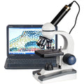 40X-1000X LED Student Microscope with 5MP USB Camera I48033