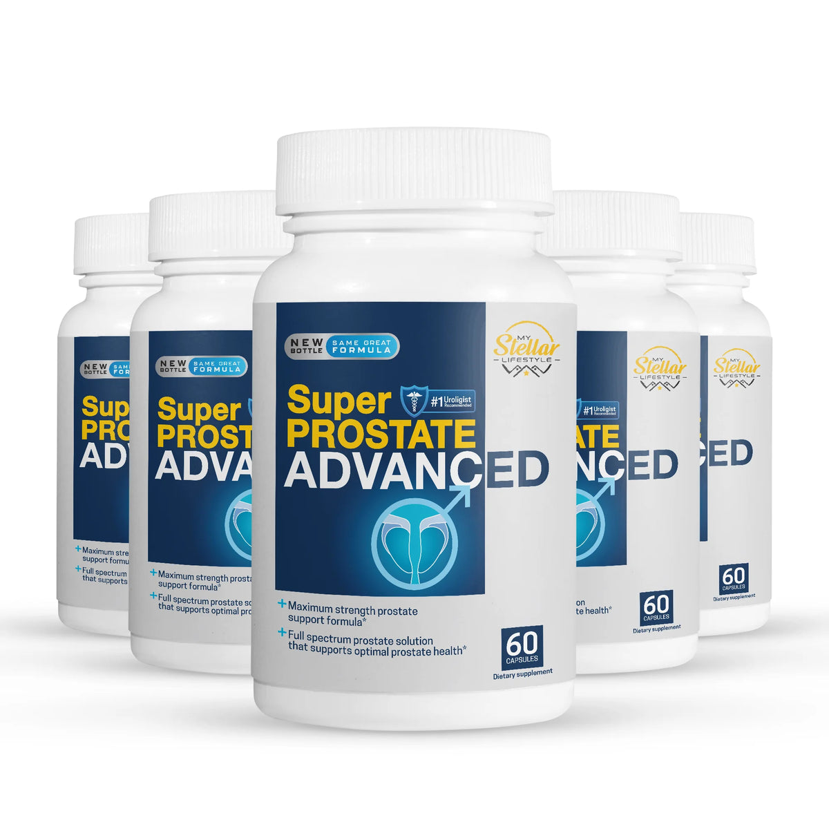 5 Pack 60 Capsules Prostate Support L40087