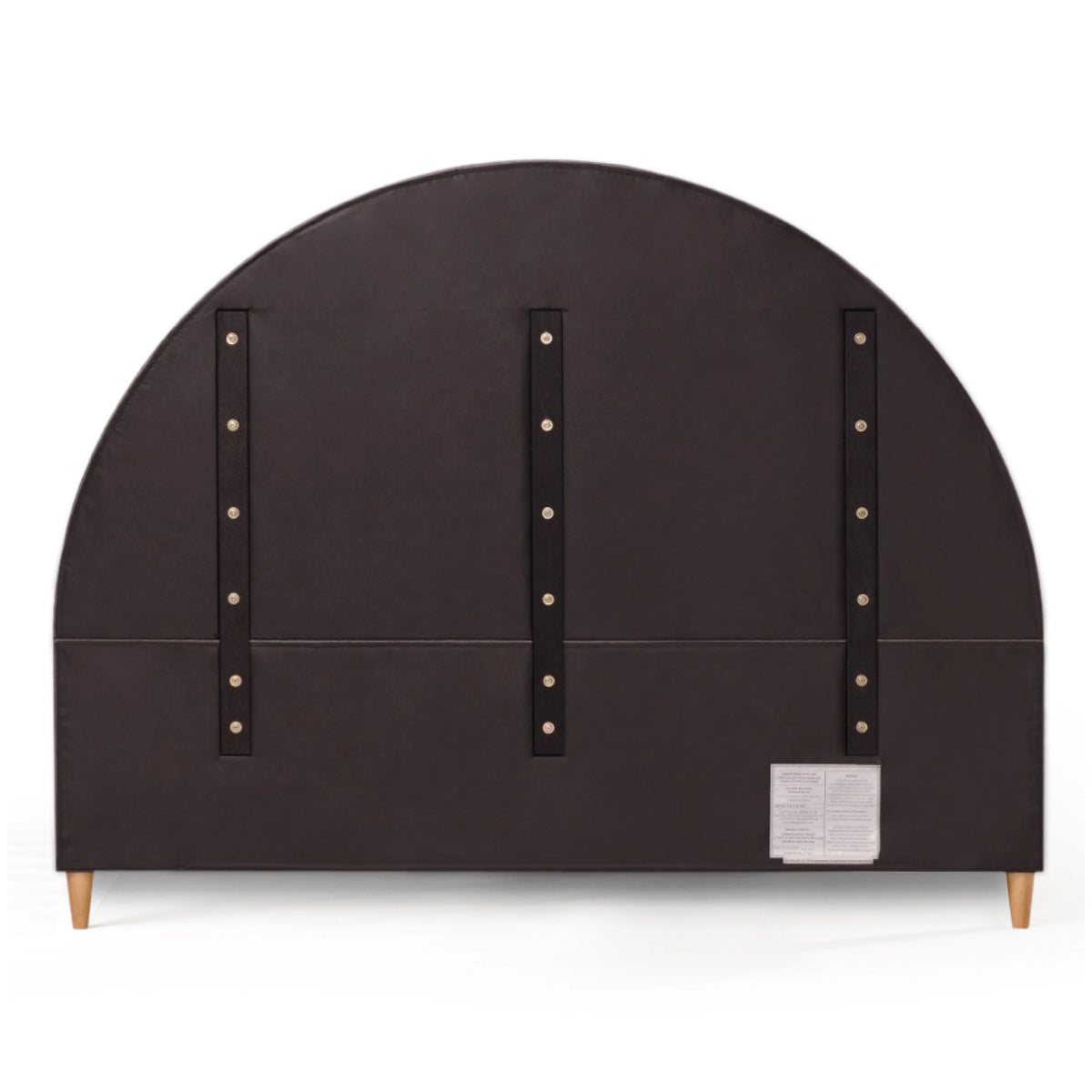 Queen Boucle Arched Headboard Platform Bed L658366