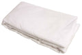 White Percale Fitted Full Bed Sheets 54 x 80 x 14 in. U35625