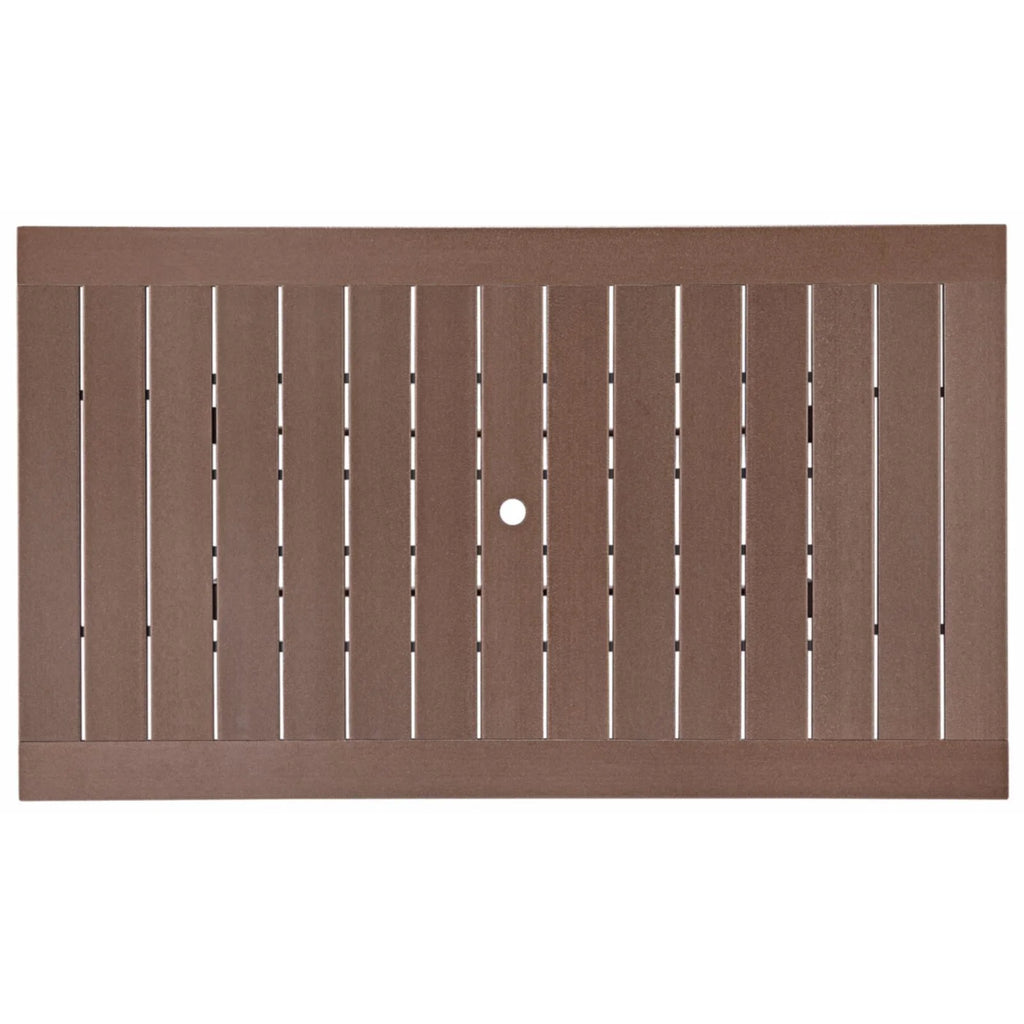 Brown Outdoor Plastic Dining Table G188393