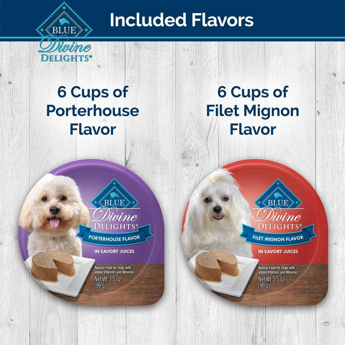 Filet Mignon & Porterhouse Wet Dog Food X3037