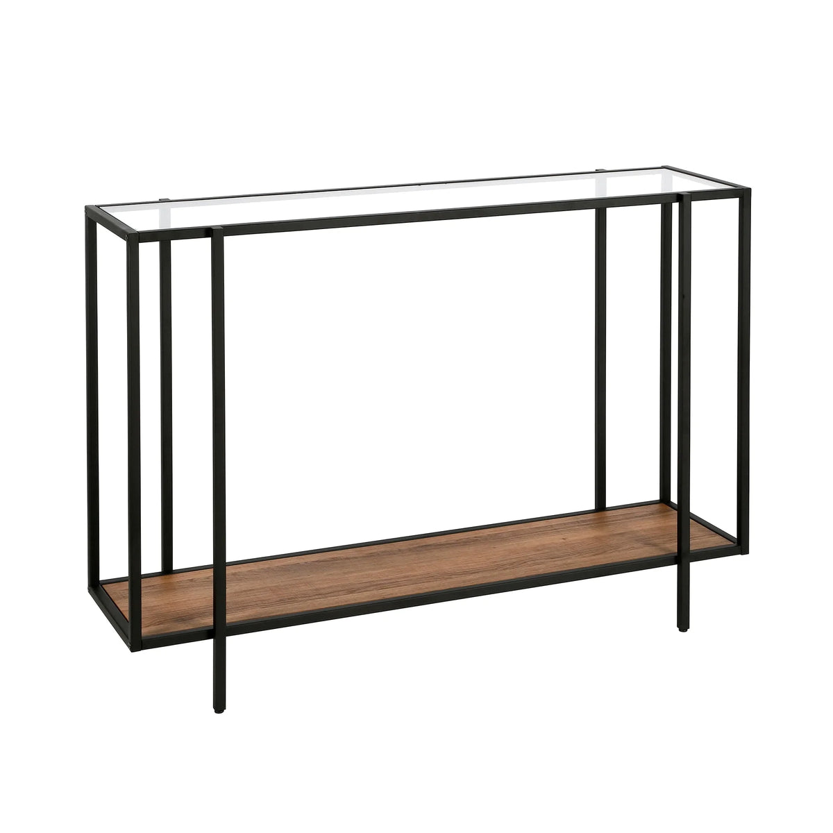 42" Wide Rectangular Console Table with MDF Shelf B795