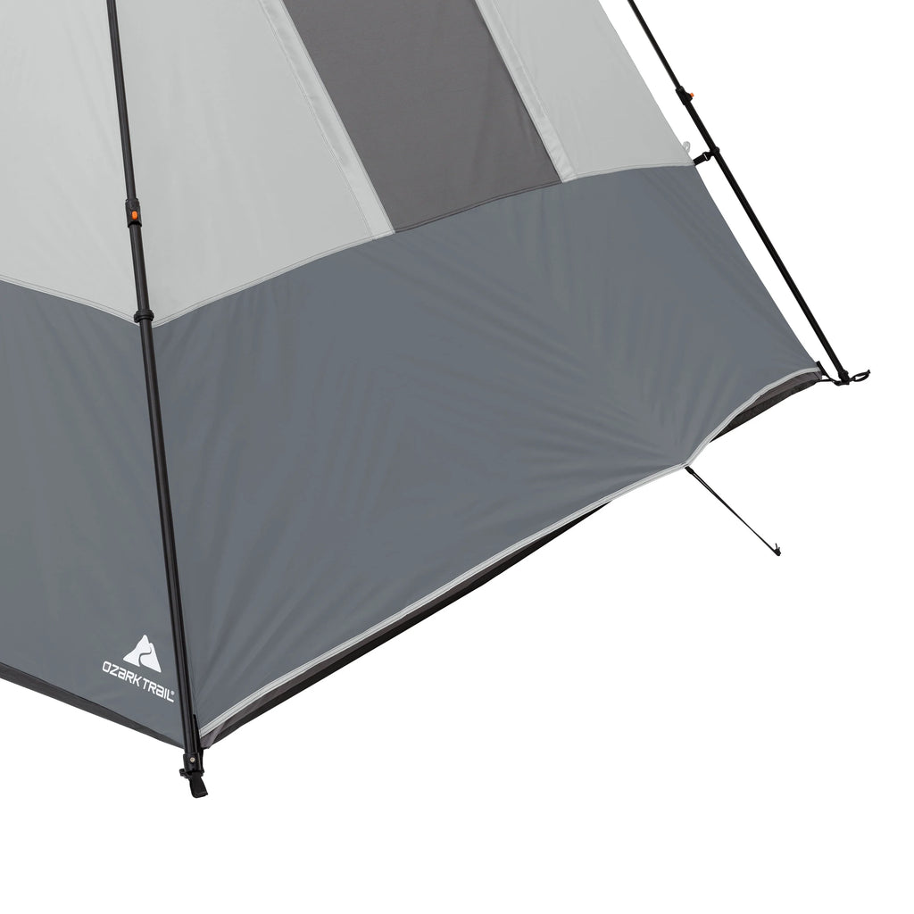 6-Person Instant Cabin Tent with LED Light D665