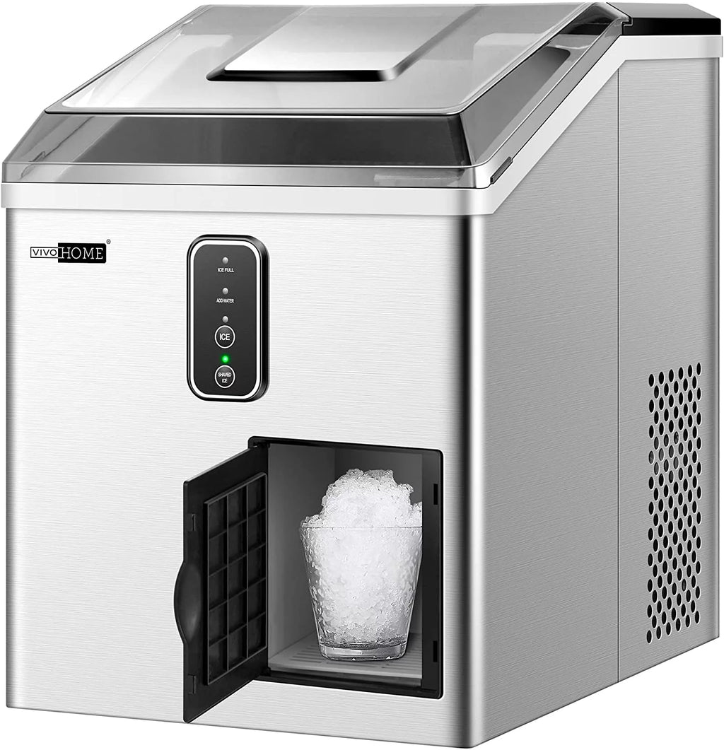2 in 1 Countertop Ice Maker & Ice Shaver Machine Y687456