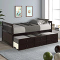 Daybed with Trundle and Storage Drawers V202