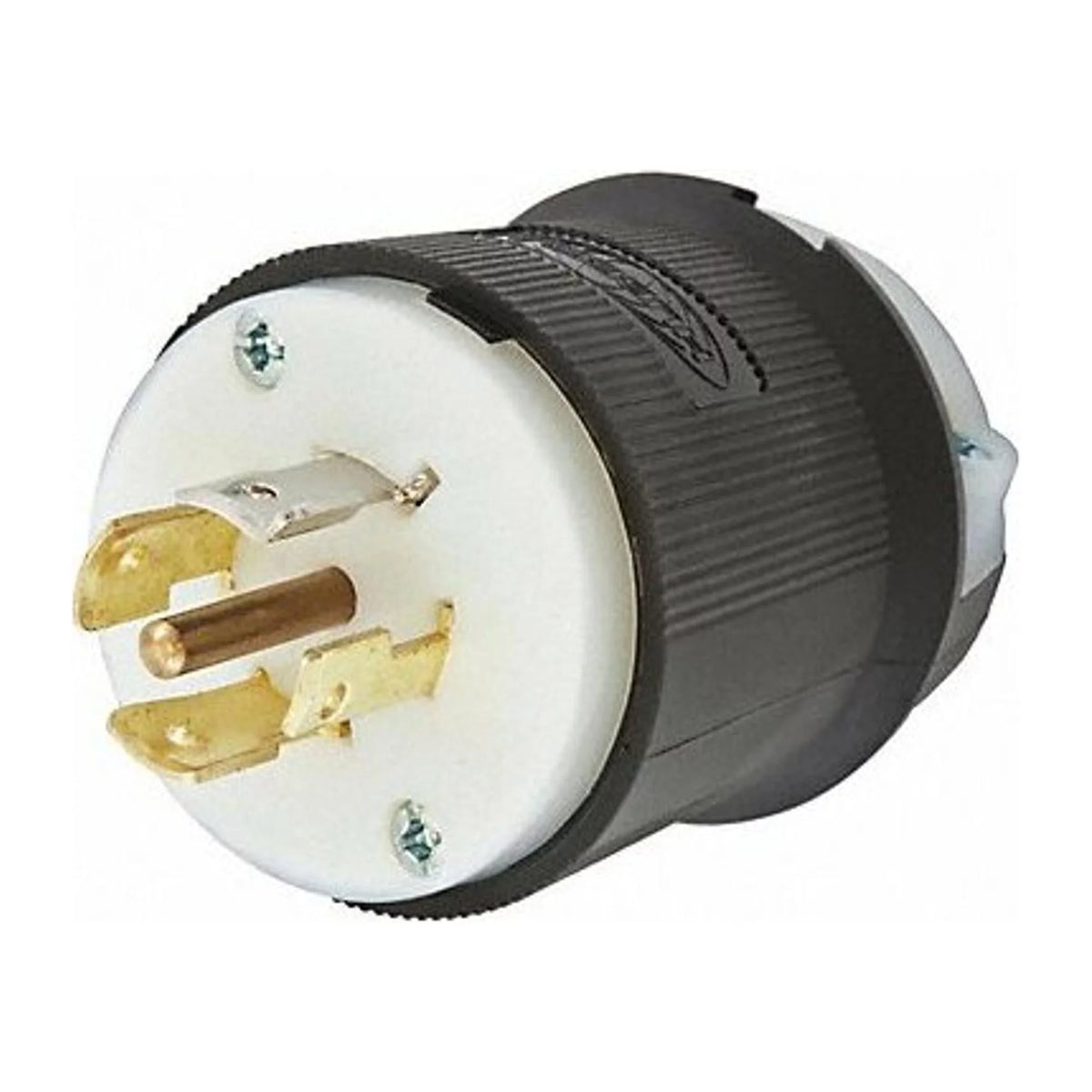 Locking Plug, Black/White Nylon 4 Poles P145692