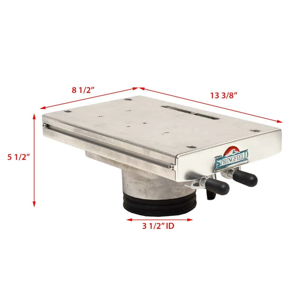 Boat Seat Slider 3 1/2 Inch Aluminum Q18162