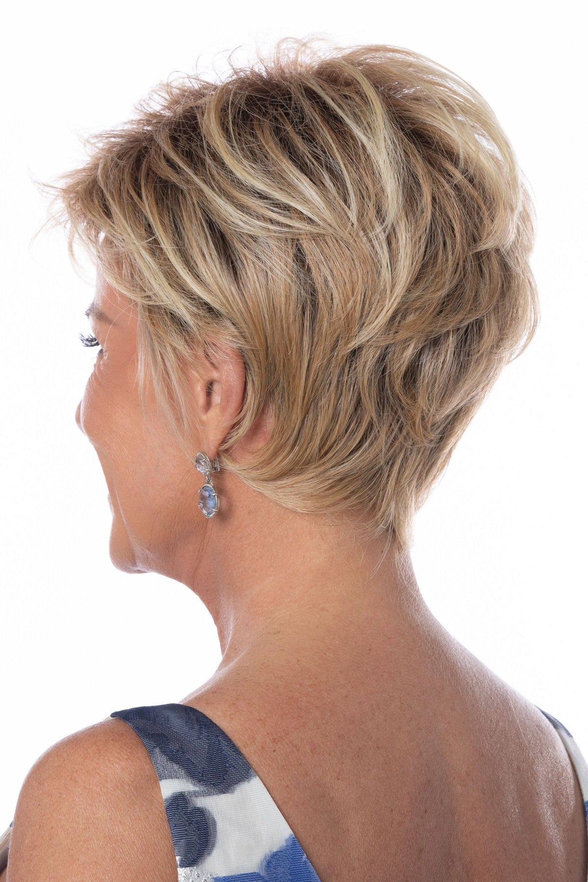 Light Gray Synthetic Wig X815