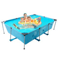 10 ft Above Ground Rectangular Frame Swimming Pool J835
